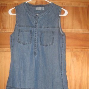 Athleta Blue Sleeveless Dress